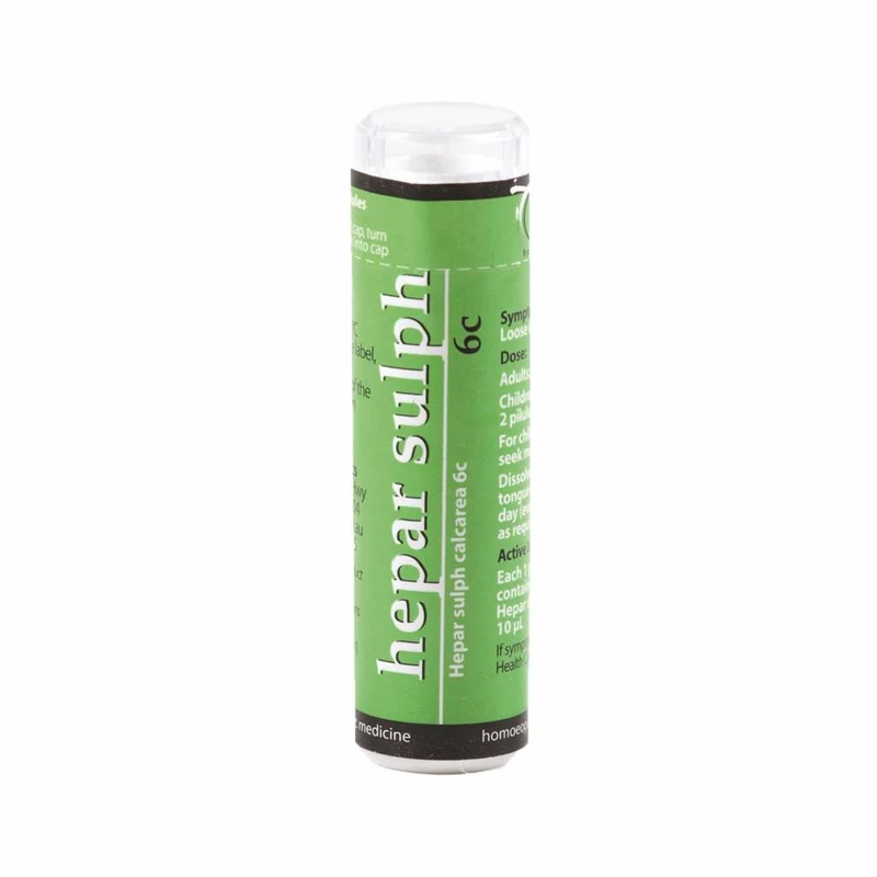 Hepar Sulph 6c 120 pillules