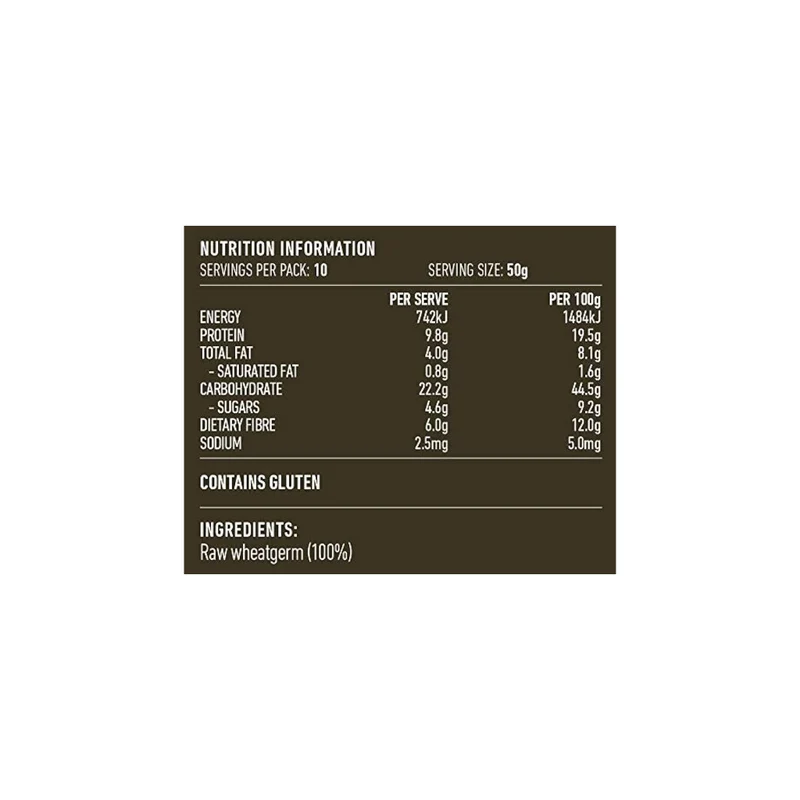 Raw Wheat Germ 500g