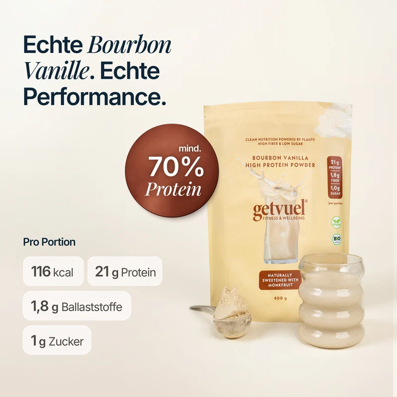 Bourbon Vanilla High Protein Powder