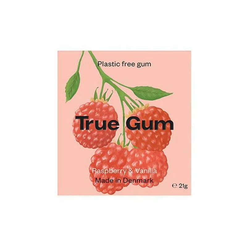 True Gum Raspberry & Vanilla 21g