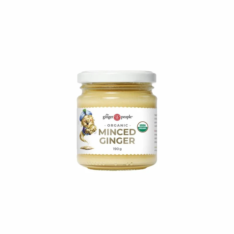 Organic Minced Ginger 190g