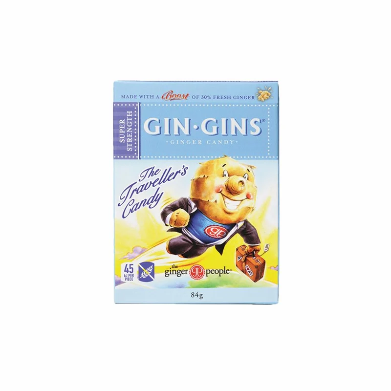 Gin Gins Super Strength Ginger Candy 84g