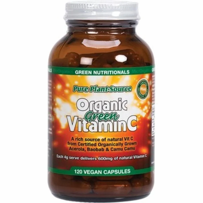 Organic Green Vitamin C 120c