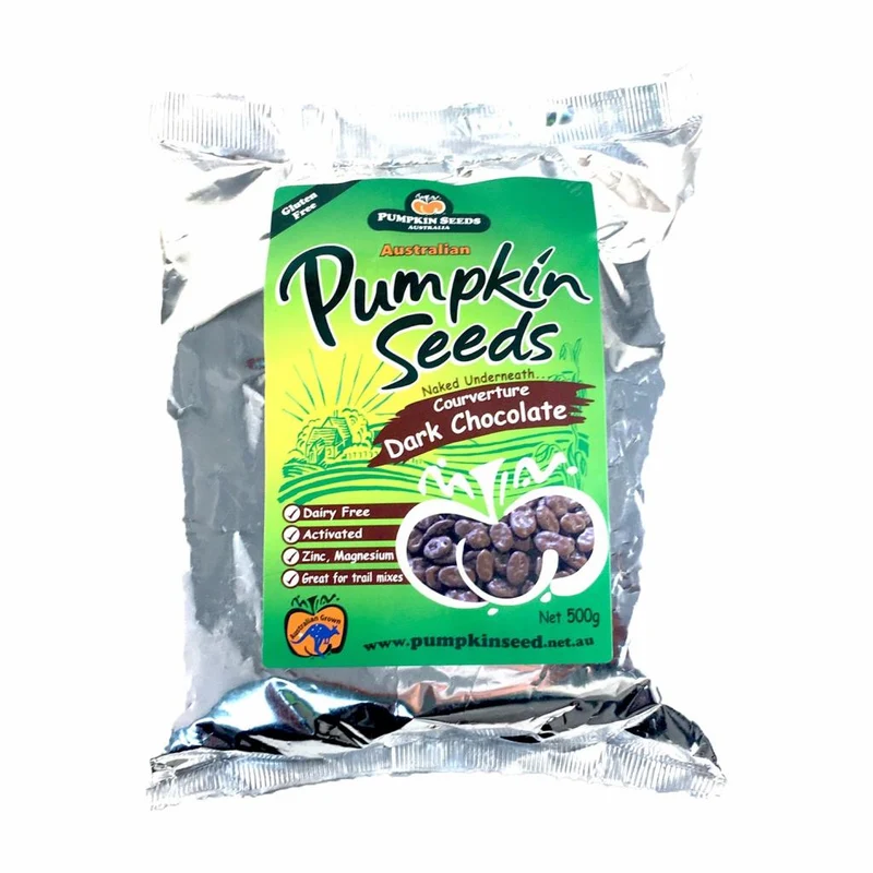 Dark Chocolate Pumpkin Seeds 500g