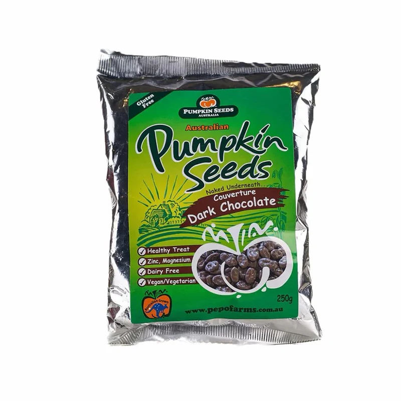 Dark Chocolate Pumpkin Seeds 250g