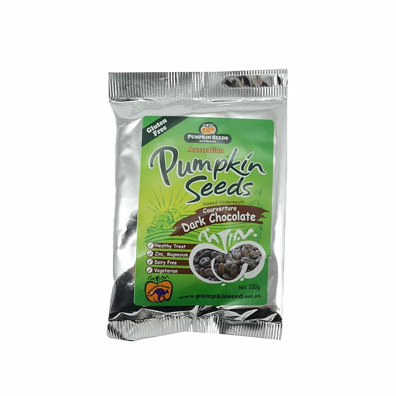 Dark Chocolate Pumpkin Seeds 100g