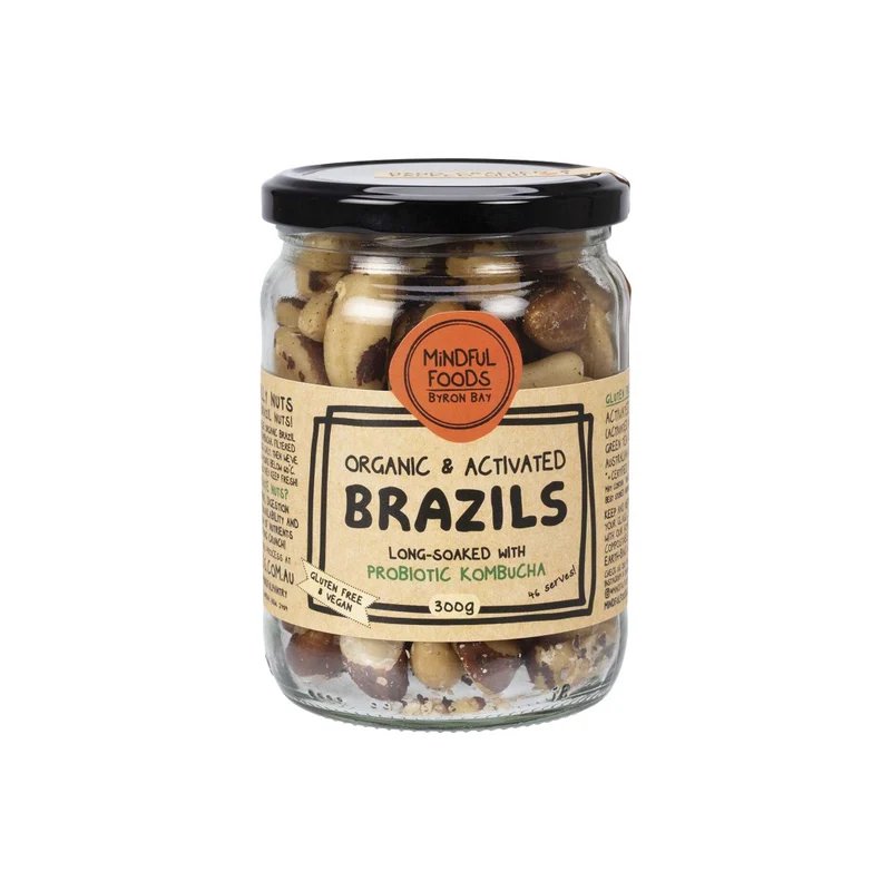 Organic & Activated Brazil Nuts 325g