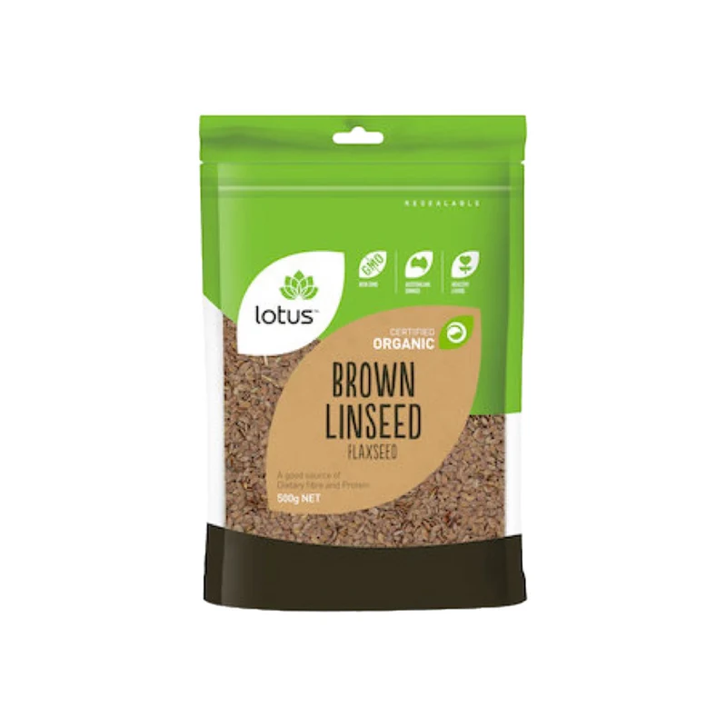 Organic Brown Linseed (Flaxseed) 500g