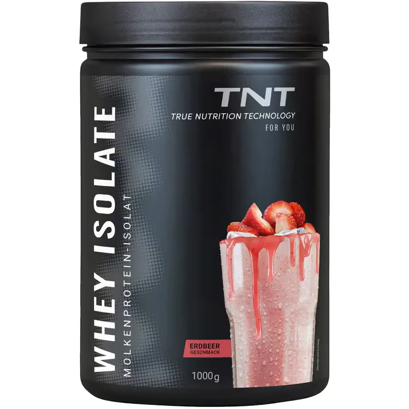 TNT Whey Protein Isolate 1000g | Laktosefrei bis 85% Protein
