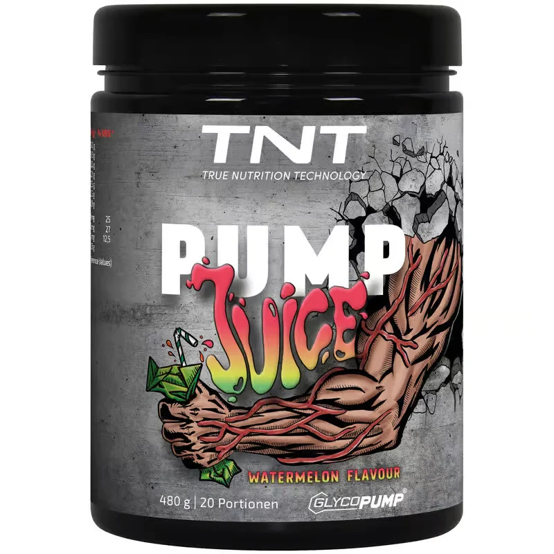 TNT Pump Juice 480g | Pump Booster ohne Koffein mit Glucopump®
