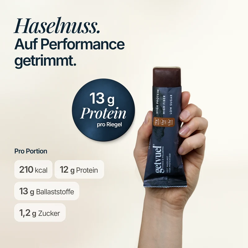 Soft Hazelnut High Protein Bar