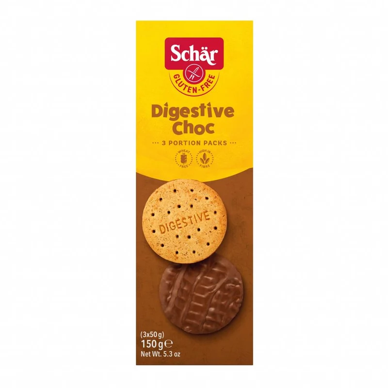 Digestive Choc Biscuits 150g
