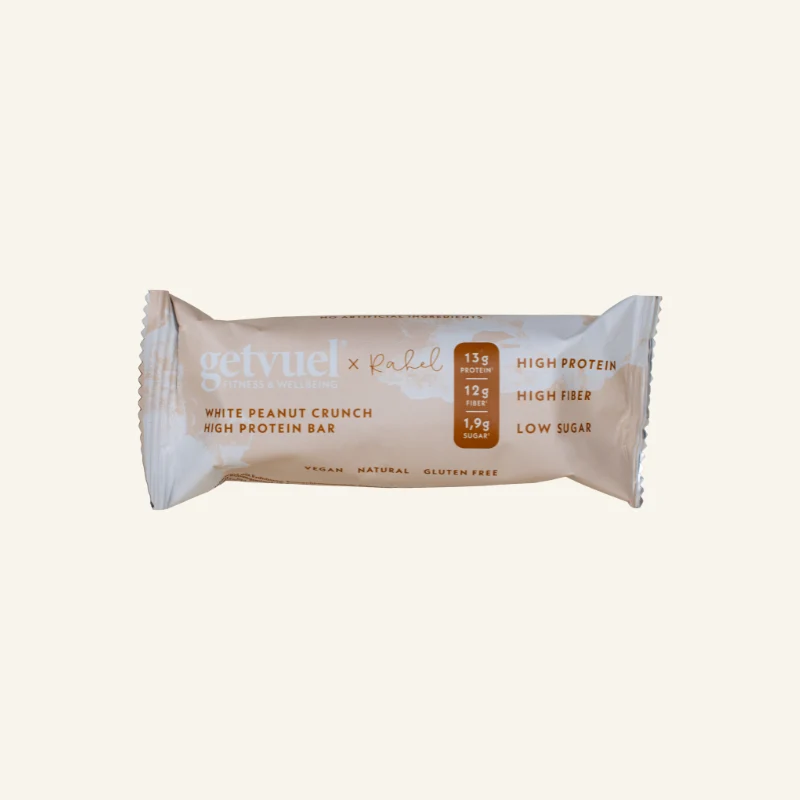 White Peanut Crunch High Protein Bar