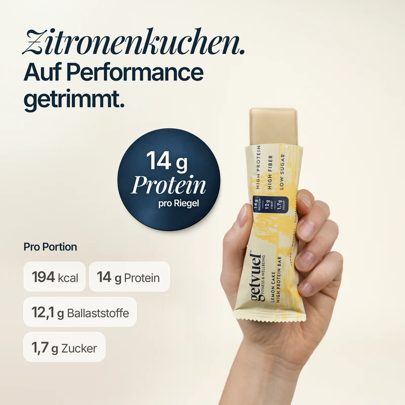Lemon Cake High Protein Bar