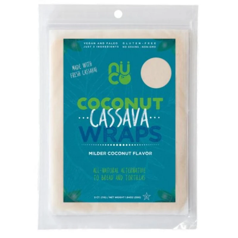 Coconut Cassava Wraps 5pk 55g