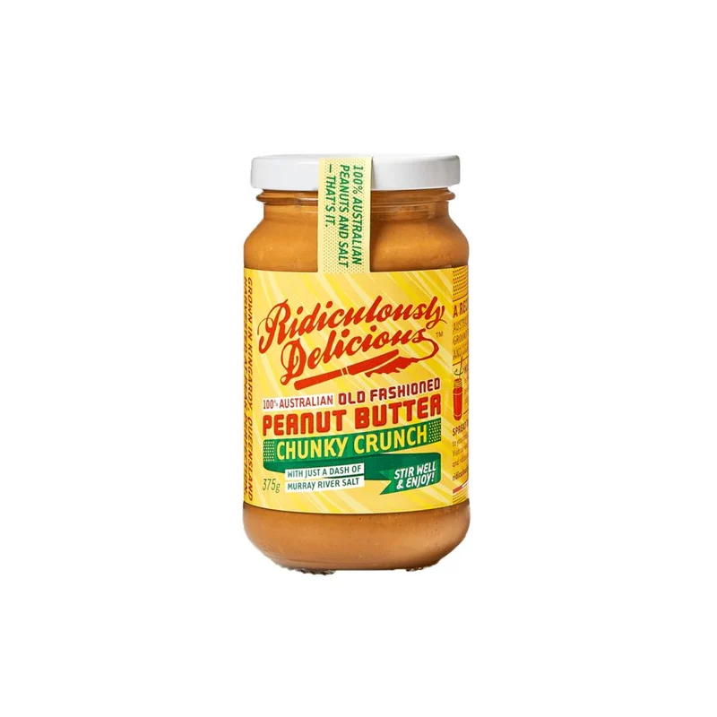 Peanut Butter Chunky Crunch 375g