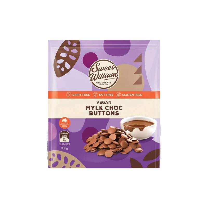 Mylk Chocolate Baking Buttons 300g