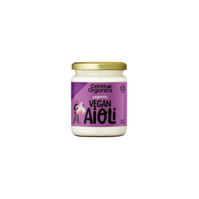 Organic Garlic Aioli 235g