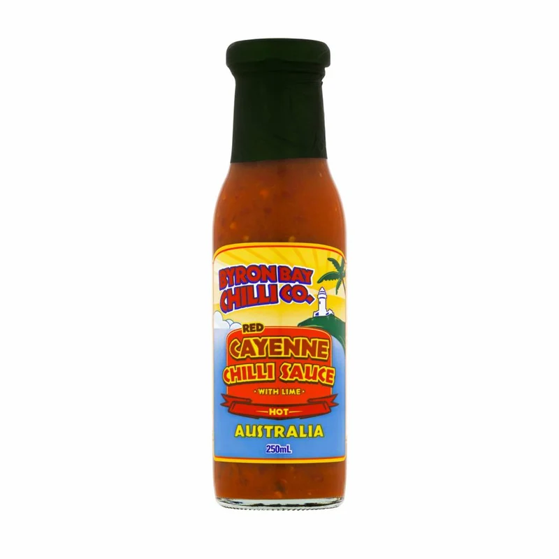 Red Cayenne Chilli Sauce with Lime 250ml