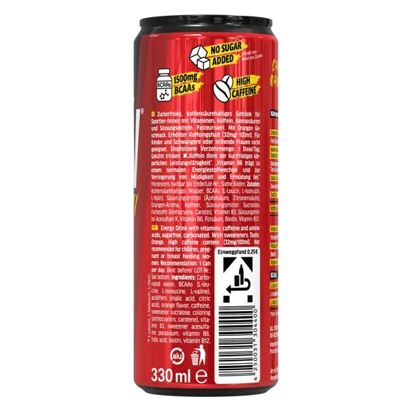 All Stars Raw Intensity Energy Drink 330ml