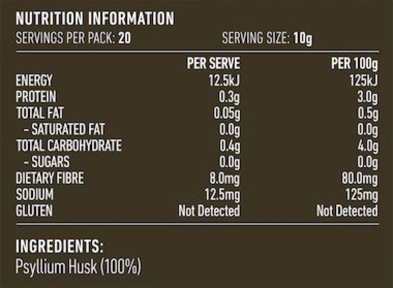 Psyllium Husks 98% 200g