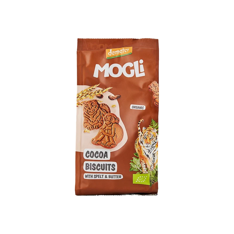 Cocoa Biscuits Spelt & Butter Tiger 125g