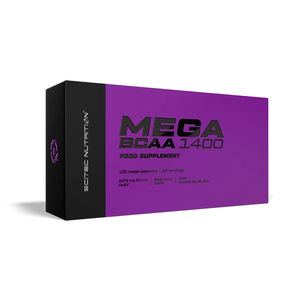 Scitec Nutrition Mega BCAA 1400 - 120 Kapseln