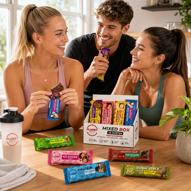 Gemischte Protein Riegel Box| 10 gemischte Protein Riegel
