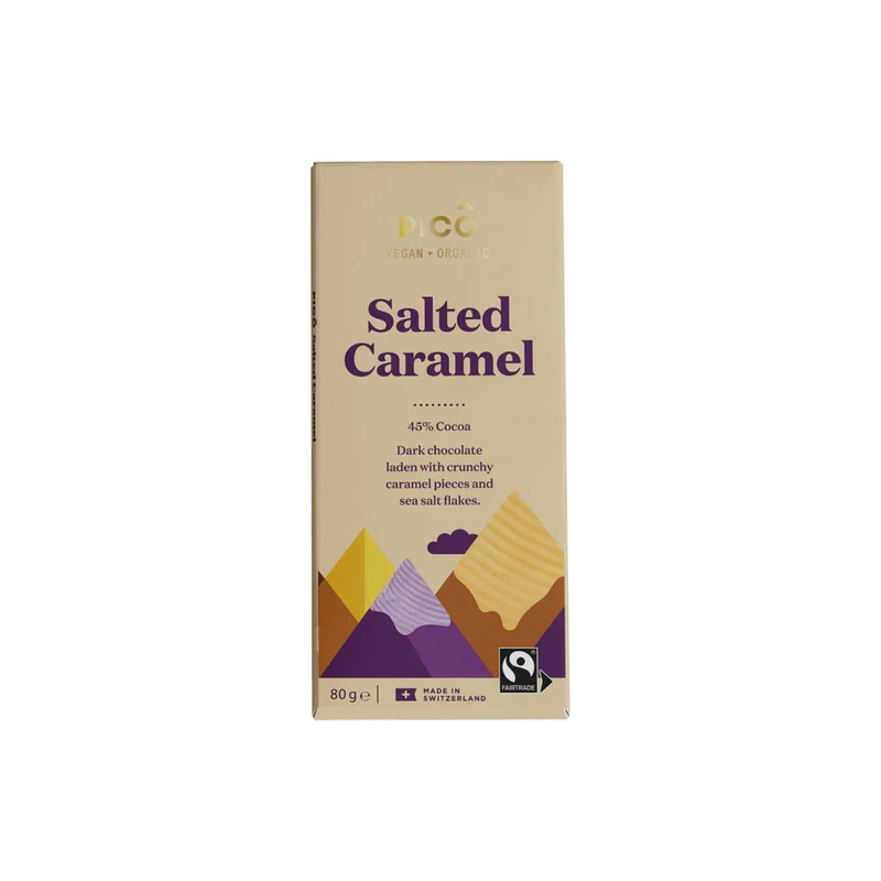 Salted Caramel Dark Chocolate 80g