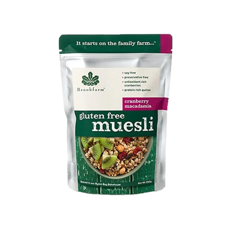 Macadamia Cranberry Gluten Free Muesli 350g