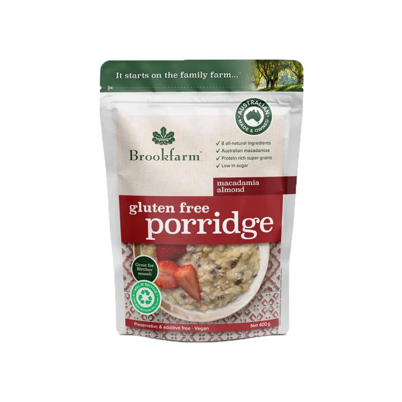 Macadamia Almond Gluten Free Porridge 400g