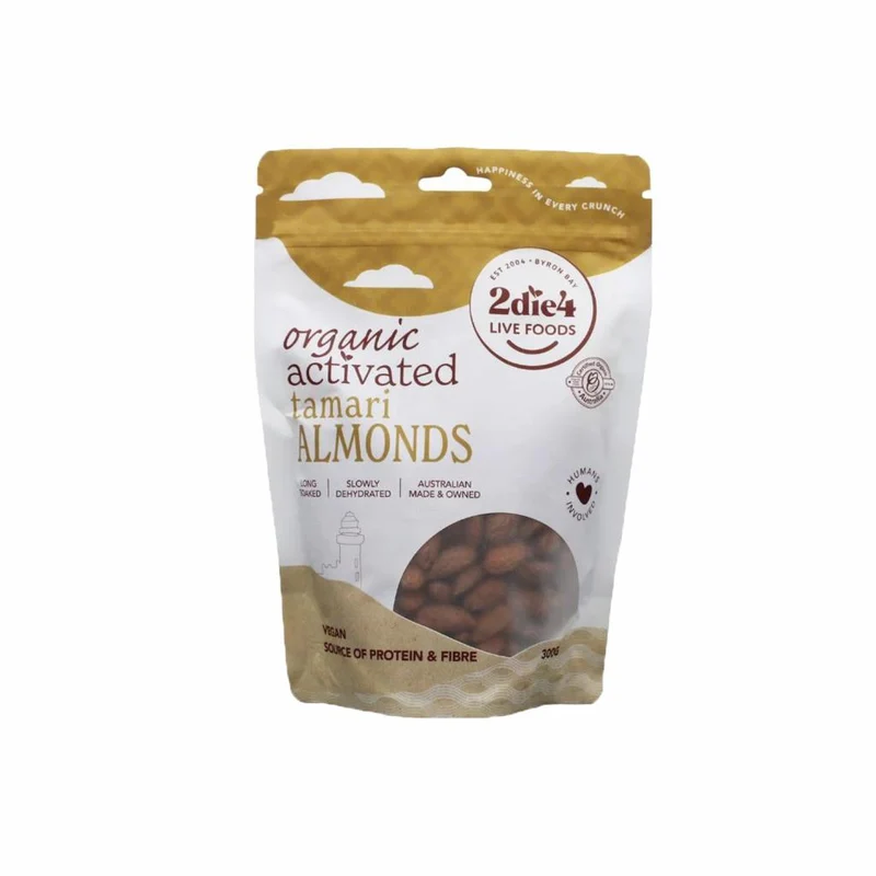Organic Activated Tamari Almonds 300g