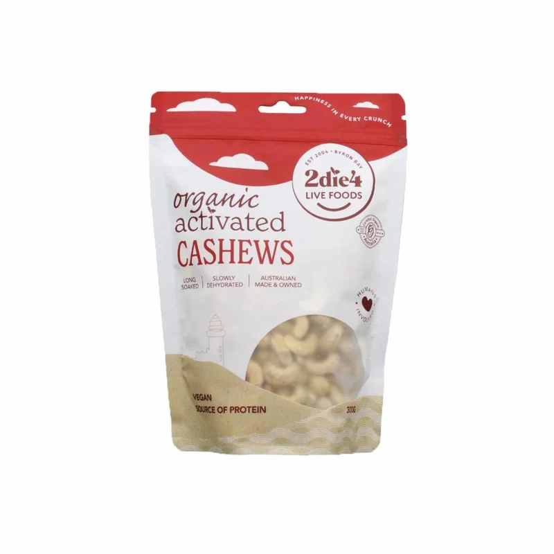 Organic Activated Cashews 300g