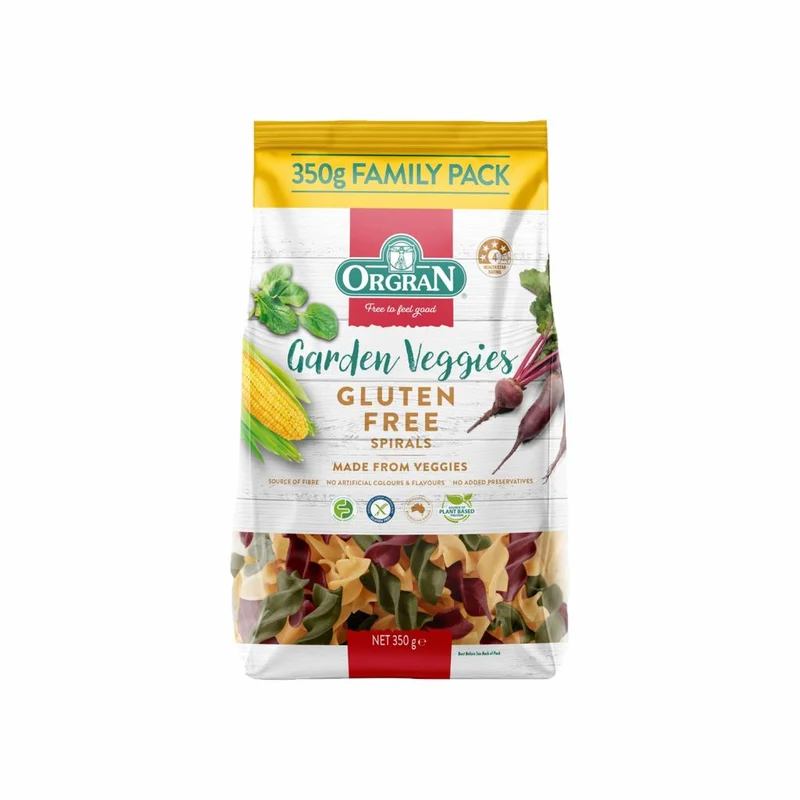 Garden Veggies Pasta Spirals 350g