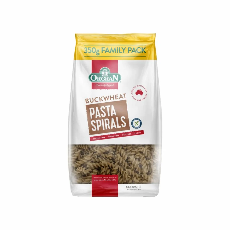Buckwheat Pasta Spirals 350g