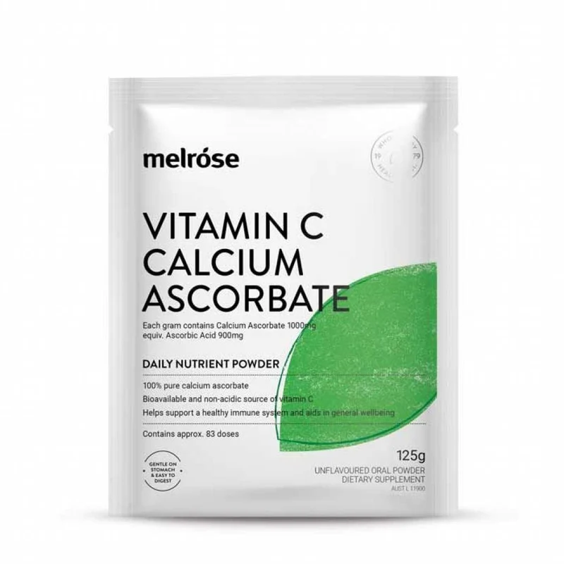 Vitamin C Calcium Ascorbate 125g