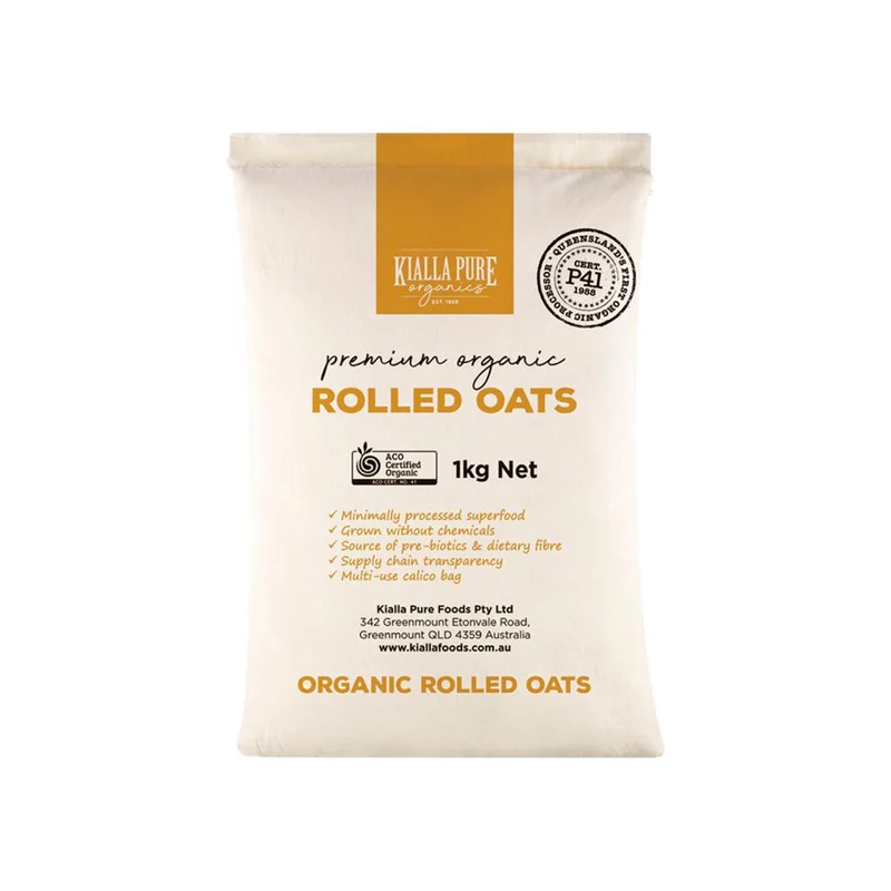 Organic Rolled Oats 1kg