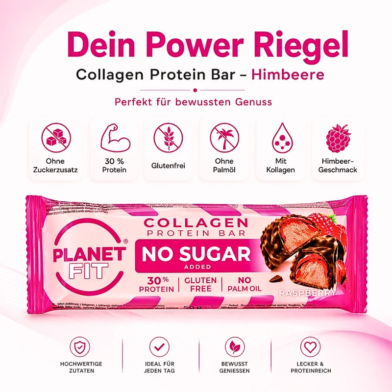 Himbeeren Protein Riegel 50g
