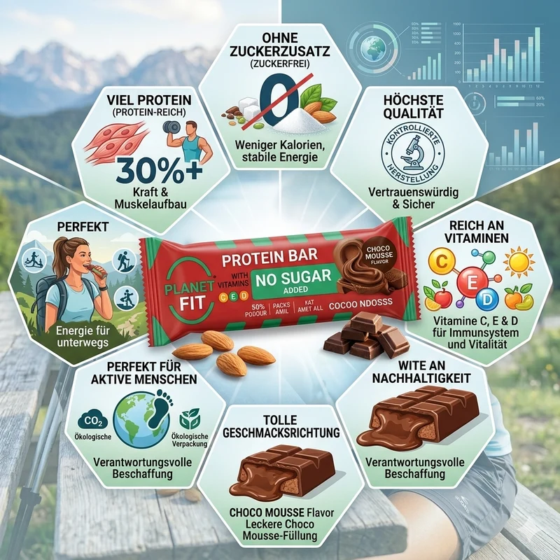 Choco Mousse Protein Riegel 40g