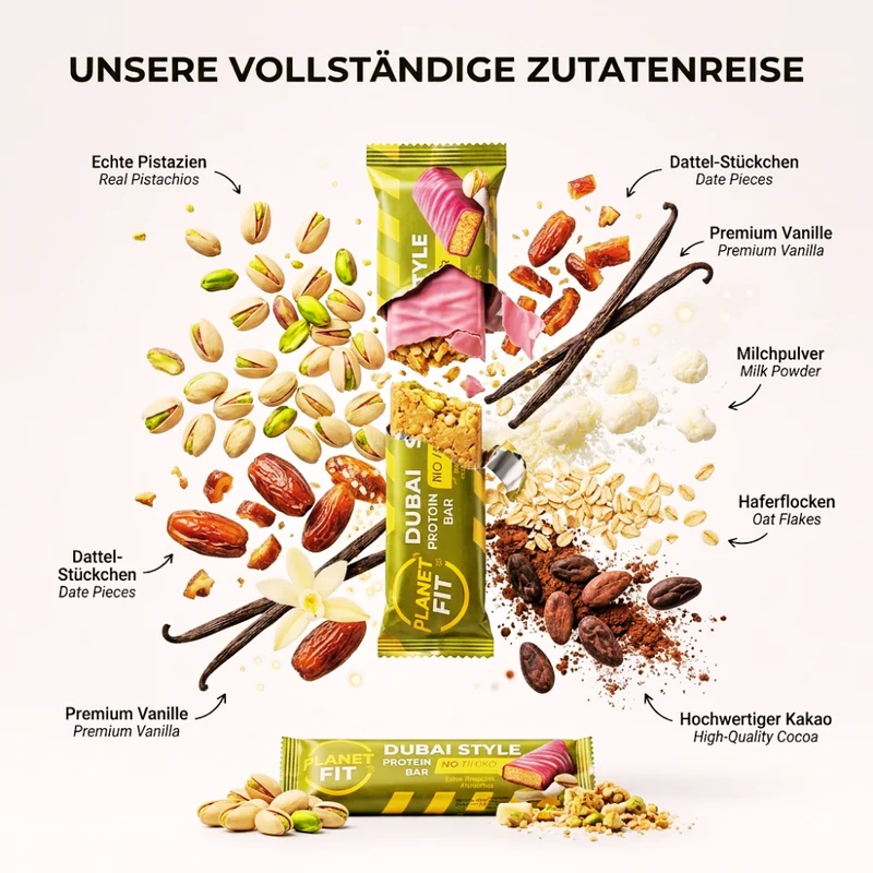 Dubai Style Protein Riegel 50g