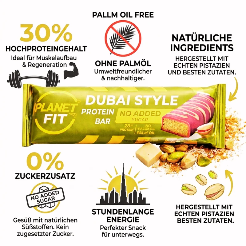 Dubai Style Protein Riegel 50g