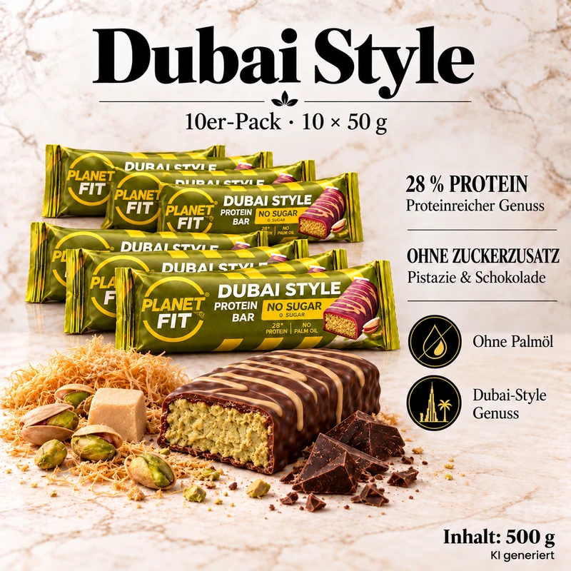 Dubai Style Protein Riegel 50g