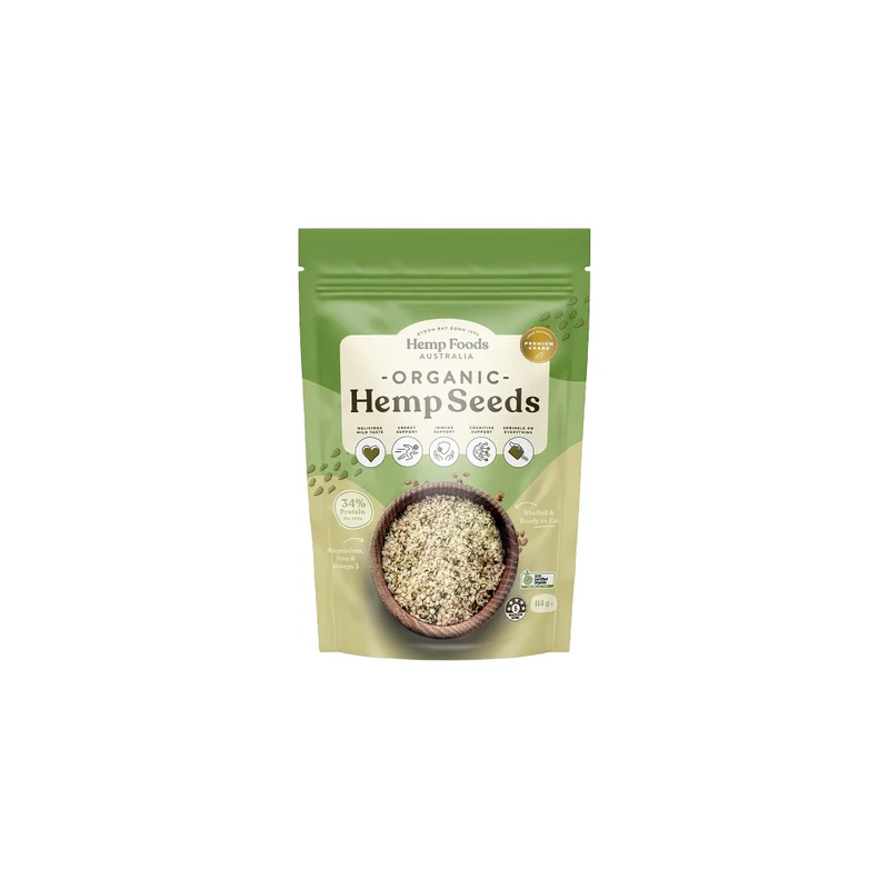 Organic Hemp Seeds 114g