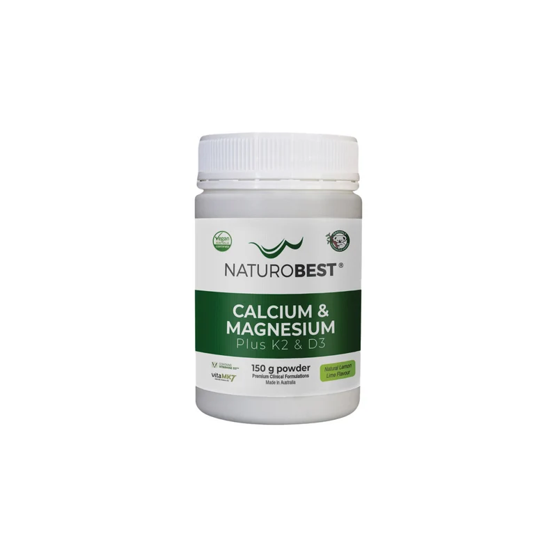 Calcium & Magnesium Plus K2 & D3 150g