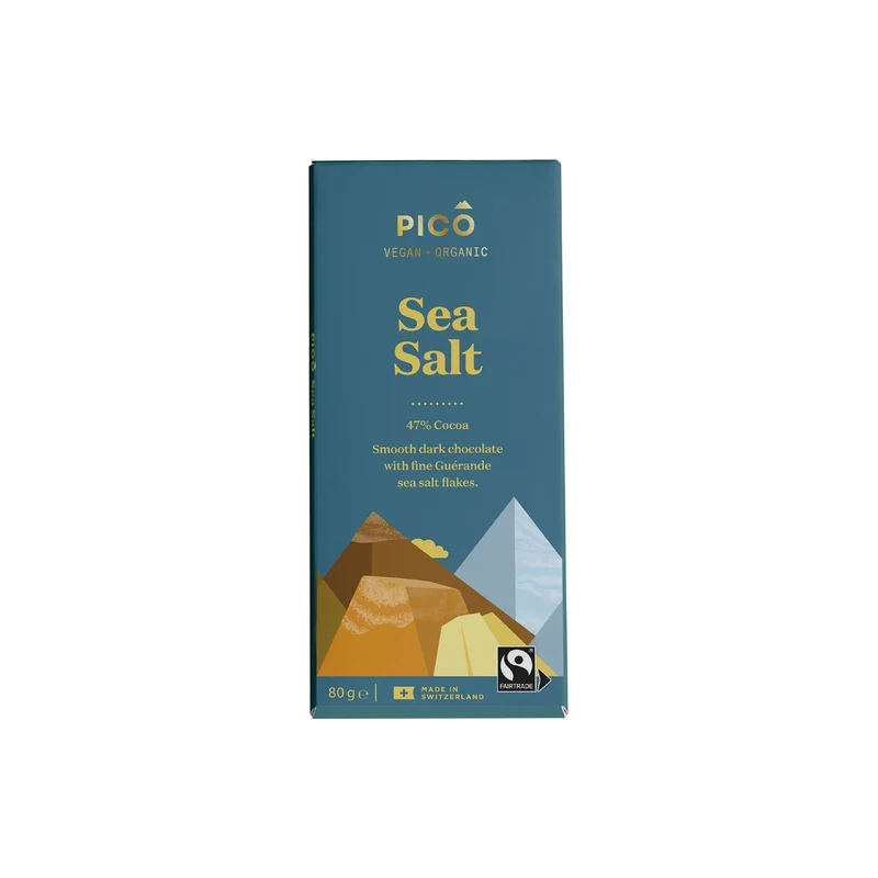 Sea Salt Dark Chocolate 80g
