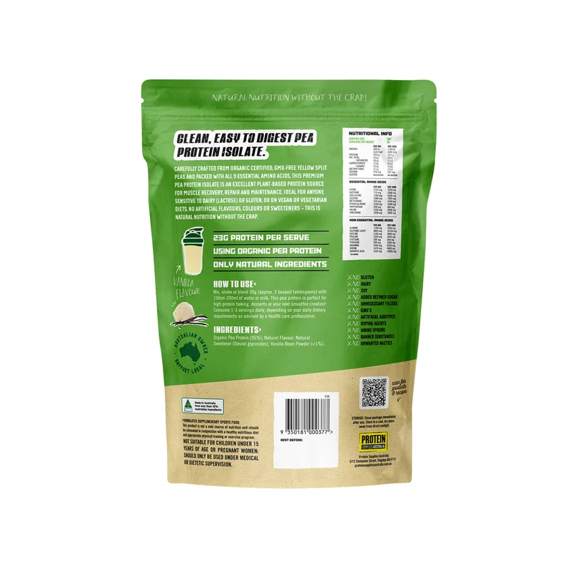 Pea Pro Vanilla 1kg