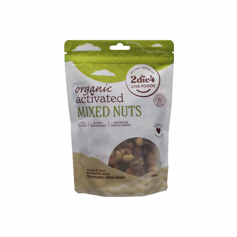 Organic Activated Mixed Nuts 300g