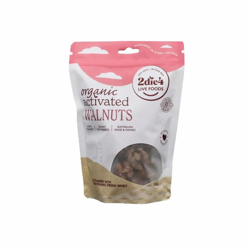 Organic Activated Walnuts 275g
