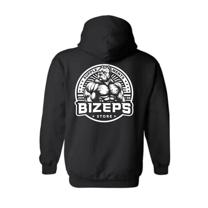 Bizeps Store Hoodie schwarz