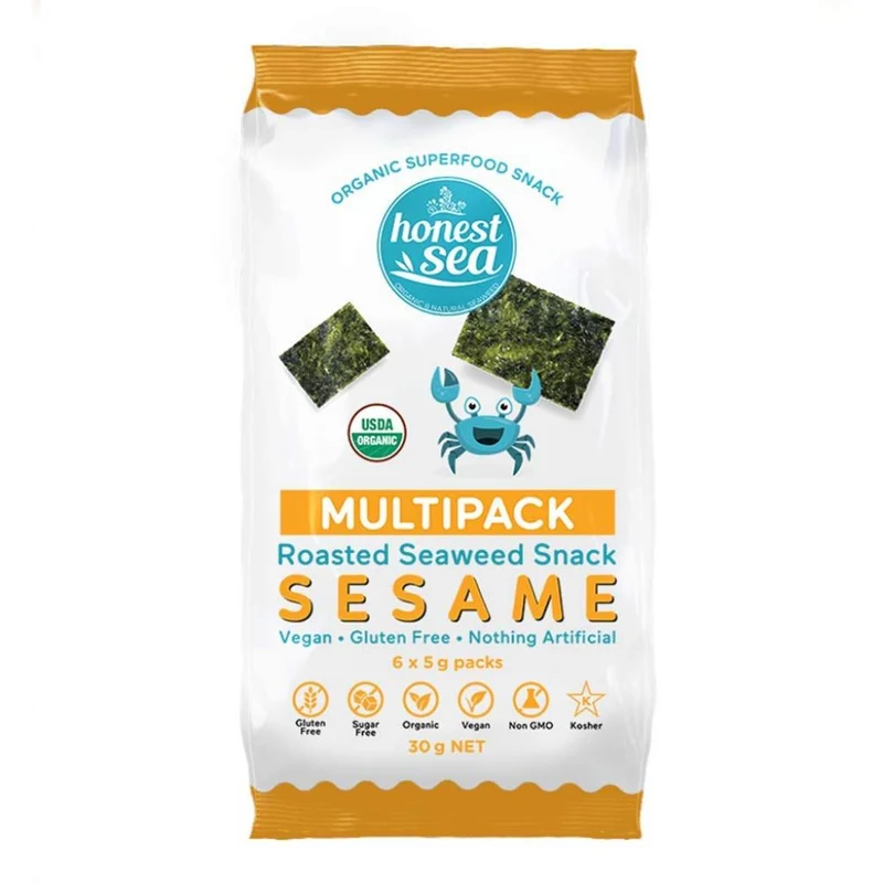 Multipack Seaweed Snack Sesame 6pk 30g